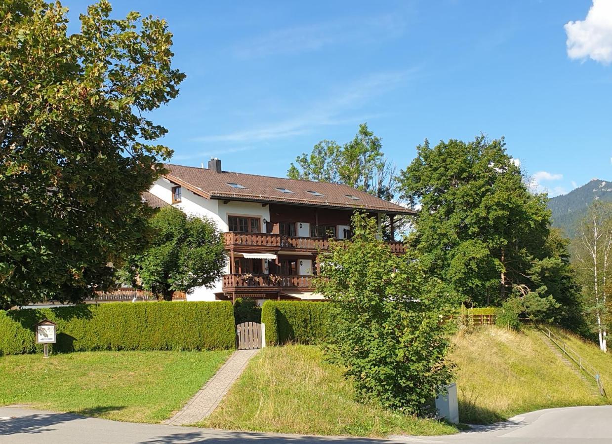 Haus Abendsonne Ferienwohnung Schuster Krün Eksteriør bilde